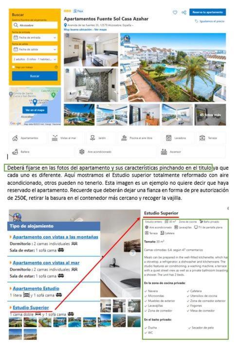 Apartment Fuente Sol Casa Azahar